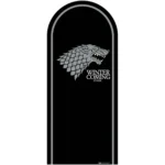 House Stark Motif Sigil (Game of Thrones) Official Backdrop Cardboard Cutout / Standee