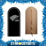 House Stark Motif Sigil (Game of Thrones) Official Backdrop Cardboard Cutout / Standee - Image 2