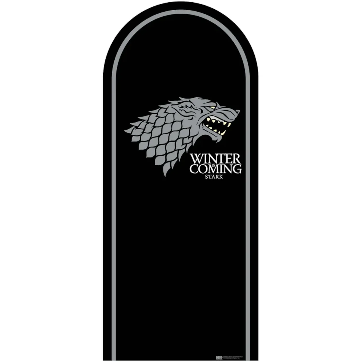 SC4541 House Stark Motif Sigil (Game of Thrones) Official Backdrop Cardboard Cutout Standee House Stark Motif Sigil (Game of Thrones) Official Backdrop Cardboard Cutout / Standee - Image 1