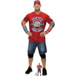 John Cena 'Red T-Shirt' Farewell Tour (WWE) Official Lifesize + Mini Cardboard Cutout / Standee