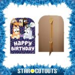 Bluey & Friends 'Happy Birthday' (Bluey) Official Backdrop Cardboard Cutout / Standee - Image 2