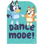 Bluey & Bingo 'Dance Mode!' (Bluey) Official Backdrop Cardboard Cutout / Standee