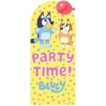 Bluey & Bingo 'Balloon Play Party Time!' (Bluey) Official Large Backdrop Cardboard Cutout / Standee