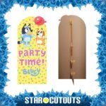 Bluey & Bingo 'Balloon Play Party Time!' (Bluey) Official Large Backdrop Cardboard Cutout / Standee - Image 2