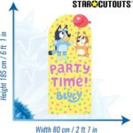 Bluey & Bingo 'Balloon Play Party Time!' (Bluey) Official Large Backdrop Cardboard Cutout / Standee - Image 3