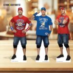 John Cena (WWE) Official Three Shelf Top Mini Cardboard Cutouts / Standees - Image 4