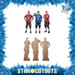John Cena (WWE) Official Three Shelf Top Mini Cardboard Cutouts / Standees - Image 2