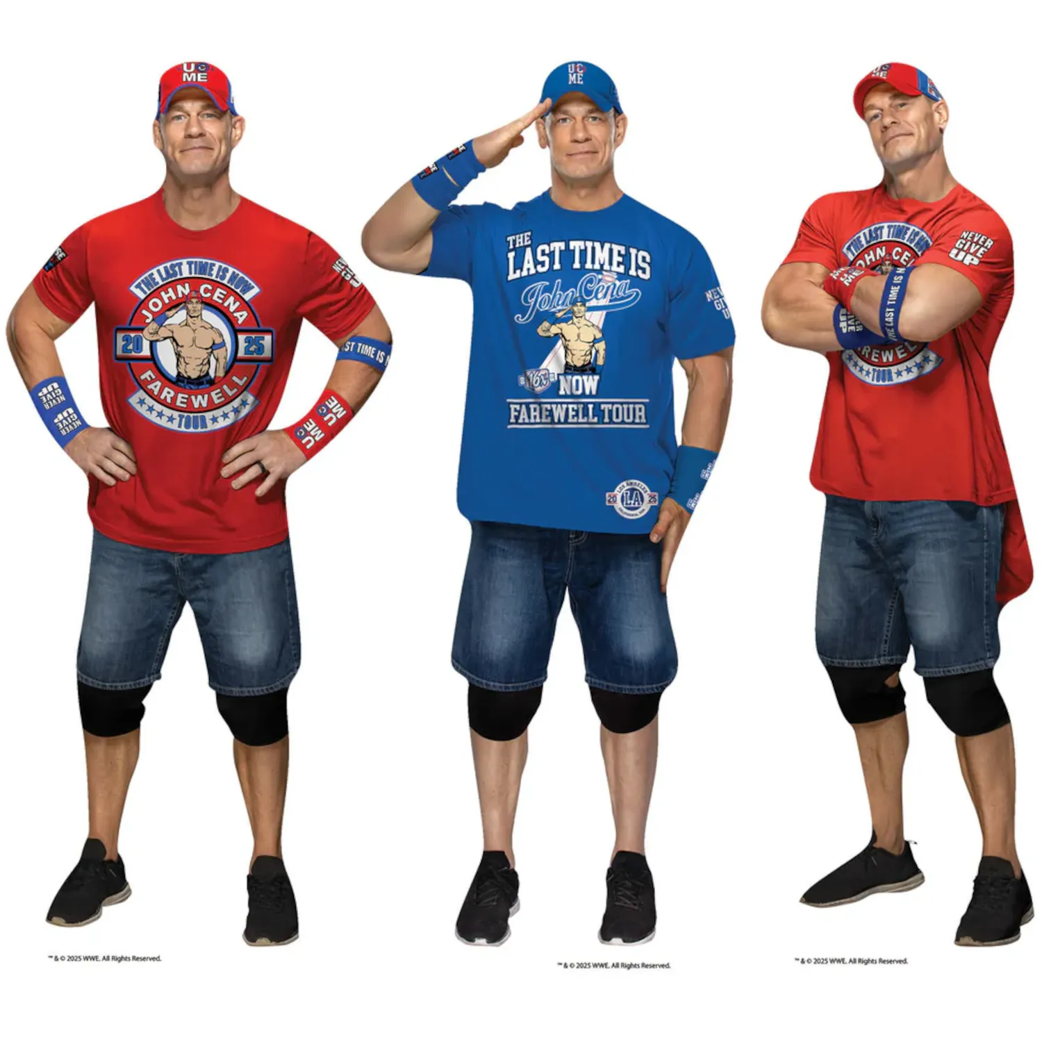 SC4575 John Cena (WWE) Official Three Shelf Top Cardboard Cutouts Standees John Cena (WWE) Official Three Shelf Top Mini Cardboard Cutouts / Standees - Image 1