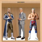 Cody Rhodes (WWE) Official Three Shelf Top Mini Cardboard Cutouts / Standees - Image 4