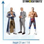 Cody Rhodes (WWE) Official Three Shelf Top Mini Cardboard Cutouts / Standees - Image 3
