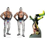 Rey Mysterio (WWE) Official Three Shelf Top Mini Cardboard Cutouts / Standees