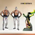 Rey Mysterio (WWE) Official Three Shelf Top Mini Cardboard Cutouts / Standees - Image 4