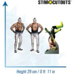 Rey Mysterio (WWE) Official Three Shelf Top Mini Cardboard Cutouts / Standees - Image 3