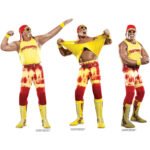 Hulk Hogan (WWE) Official Three Shelf Top Mini Cardboard Cutouts / Standees