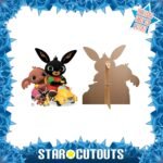 Bing 'Bunny Rabbit' & Sula 'Yellow Car' (Bing) Official Large + Mini Cardboard Cutout / Standee - Image 2