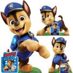 Chase '3 Dynamic Poses' (Paw Patrol) Official Large Multi Pack Cardboard Cutout / Standee