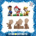 Chase, Marshall & Rubble (Paw Patrol) Official Large Multi Pack Cardboard Cutout / Standee - Image 2