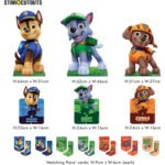 Chase, Rocky & Zuma (Paw Patrol) Official Large Multi Pack Cardboard Cutout / Standee - Image 3