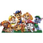 Paw Patrol 'Wide Group Shot' (Paw Patrol) Official Large + Mini Cardboard Cutout / Standee