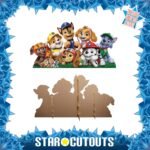 Paw Patrol 'Wide Group Shot' (Paw Patrol) Official Large + Mini Cardboard Cutout / Standee - Image 2