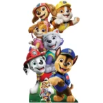 Paw Patrol 'Group Shot' (Paw Patrol) Official Large + Mini Cardboard Cutout / Standee