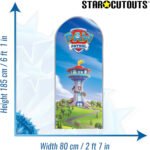 Paw Patrol Logo & Lookout Tower (Paw Patrol) Official Backdrop Cardboard Cutout / Standee - Image 3