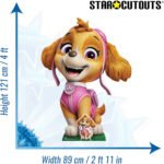 Skye 'Air Rescue Puppy' Sitting (Paw Patrol) Official Large + Mini Cardboard Cutout / Standee - Image 3