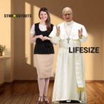Pope Leo XIV (Head of the Catholic Church) Lifesize + Mini Cardboard Cutout / Standee - Image 4