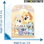 Uncle Rad & Frisky's Wedding (Bluey) Official Child Size Stand-In Cardboard Cutout / Standee - Image 3