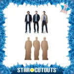Dean Winchester, Sam Winchester & Castiel (Supernatural) Official Three Shelf Top Mini Cardboard Cutouts / Standees - Image 2