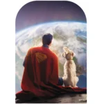 Superman & Krypto The Superdog (Superman 2025) Official Backdrop Cardboard Cutout / Standee
