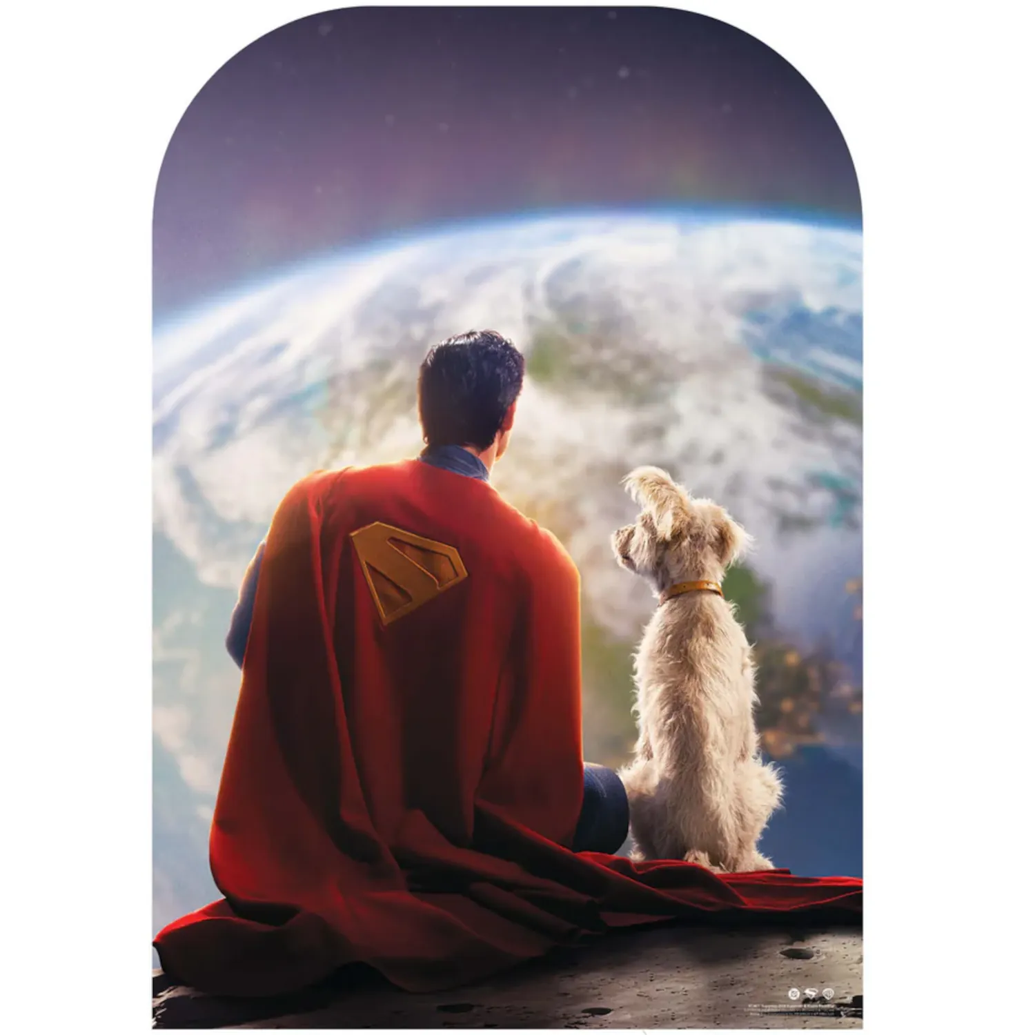 SC4637 Superman & Krypto The Superdog (Superman 2025) Official Backdrop Cardboard Cutout Standee Superman & Krypto The Superdog (Superman 2025) Official Backdrop Cardboard Cutout / Standee - Image 1