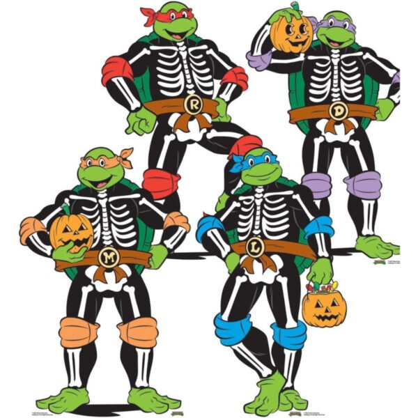 Teenage Mutant Ninja Turtles 'Halloween' Official Multi Pack Bundle Cardboard Cutouts / Standees