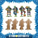 Teenage Mutant Ninja Turtles 'Halloween' Official Multi Pack Bundle Cardboard Cutouts / Standees - Image 2