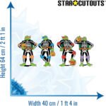 Teenage Mutant Ninja Turtles 'Halloween' Official Multi Pack Bundle Cardboard Cutouts / Standees - Image 3