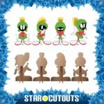 Marvin The Martian (Looney Tunes) Official Four Pack Mini Bundle Cardboard Cutouts / Standees - Image 2