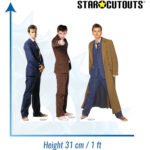 The Tenth Doctor ‘David Tennant’ (Doctor Who) Official Three Shelf Top Mini Cardboard Cutouts / Standees - Image 3