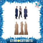 The Fourteenth Doctor ‘David Tennant’ (Doctor Who) Official Three Shelf Top Mini Cardboard Cutouts / Standees - Image 2