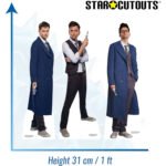 The Fourteenth Doctor ‘David Tennant’ (Doctor Who) Official Three Shelf Top Mini Cardboard Cutouts / Standees - Image 3