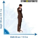 The Tenth Doctor (Pointing Sonic Screwdriver) 'David Tennant' (Doctor Who) Official Lifesize + Mini Cardboard Cutout / Standee - Image 3
