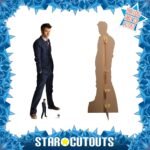 The Tenth Doctor (Blue Suit) 'David Tennant' (Doctor Who) Official Lifesize + Mini Cardboard Cutout / Standee - Image 2