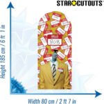 Bob 'Shrinker' Hello My Name Is Bob (Beetlejuice Beetlejuice) Official Backdrop Cardboard Cutout / Standee - Image 3