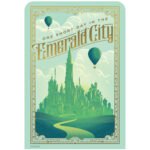 One Short Day In The Emerald City (Wicked) Official Backdrop Cardboard Cutout / Standee