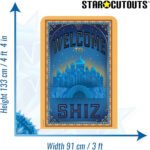 Welcome To Shiz (Wicked) Official Backdrop Cardboard Cutout / Standee - Image 3
