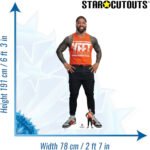 Jey Uso 'Orange YEET' (WWE) Official Lifesize + Mini Cardboard Cutout / Standee - Image 3