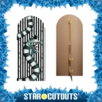 Sandworm 'Black & White Stripe Design' (Beetlejuice) Official Backdrop Cardboard Cutout / Standee - Image 2