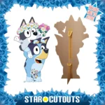 Bluey & Muffin 'Wedding Flower Girls' (Bluey) Official Lifesize + Mini Cardboard Cutout / Standee - Image 2