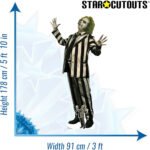 Beetlejuice 'Michael Keaton' (Beetlejuice Beetlejuice) Official Lifesize + Mini Cardboard Cutout / Standee - Image 3