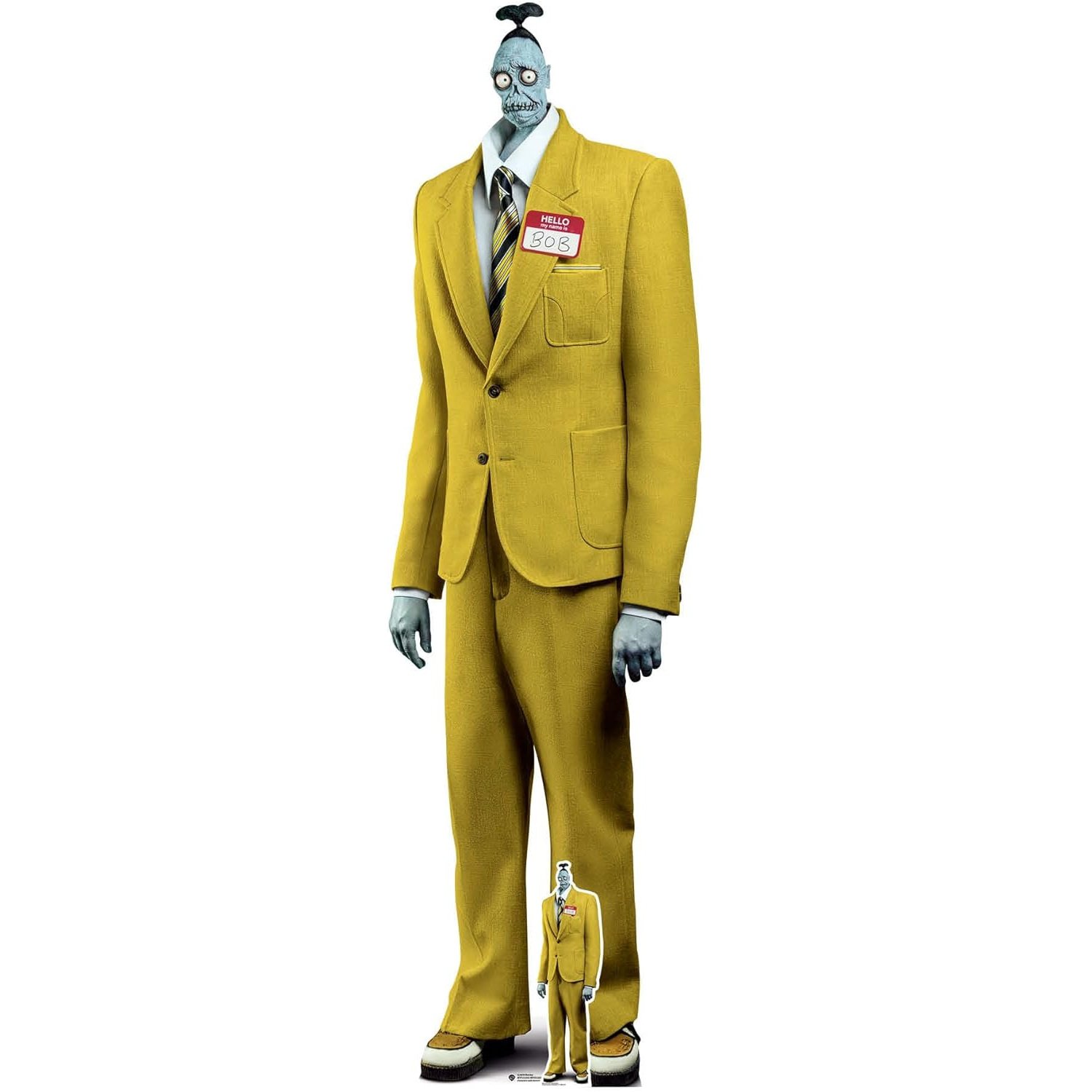 SC4670 Bob 'Shrinker' (Beetlejuice Beetlejuice) Official Lifesize + Mini Cardboard Cutout Standee Bob 'Shrinker' (Beetlejuice Beetlejuice) Official Lifesize + Mini Cardboard Cutout / Standee - Image 1