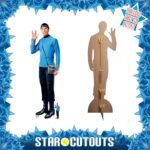 Spock (Star Trek: The Original Series) Official Lifesize + Mini Cardboard Cutout / Standee - Image 2